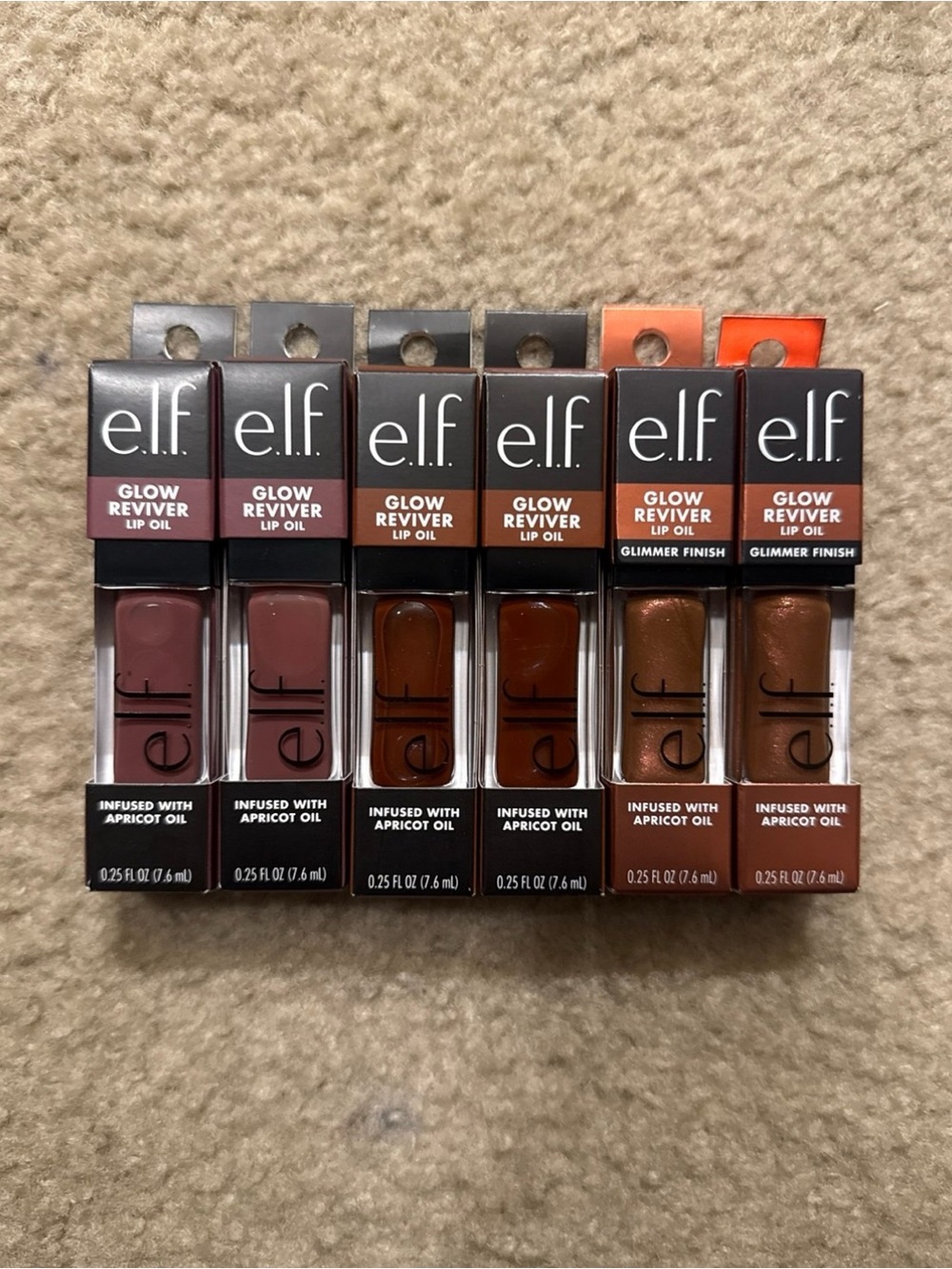 Elf Glow Reviver Lip Oil (Bundle of 6)